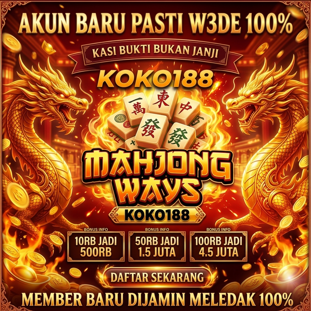 KOKO188 Link Akses Daftar Sekarang Jaminan Ledak Seratus Persen